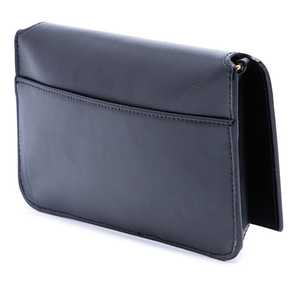Pre-Loved Saint Laurent Smooth Calfskin Cassandre Phone Holder - Picture 2 of 6